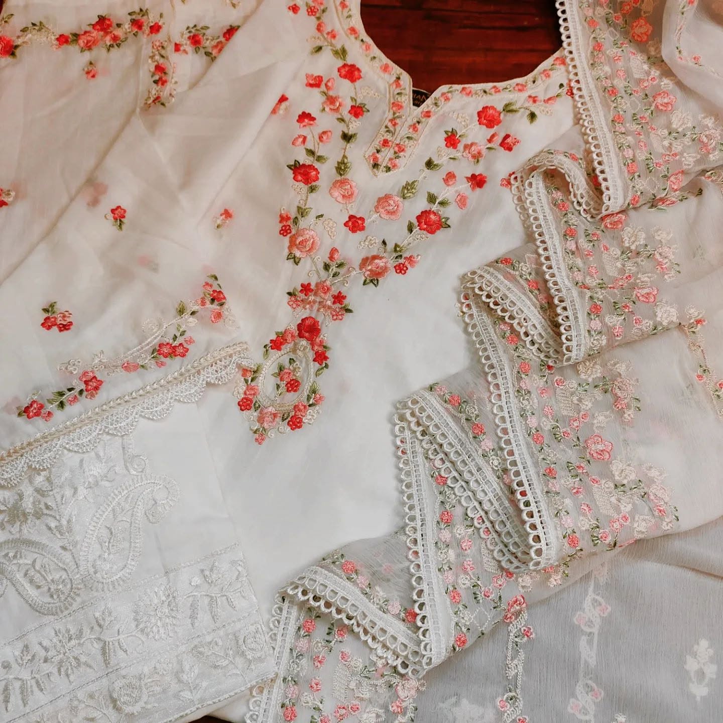 lawn embroidery shirt
