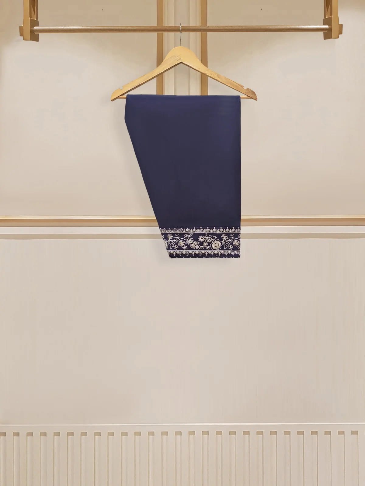2 Piece - Embroidered Cambric Suit