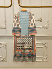 Elegant Digital Printed Cambric Shirt