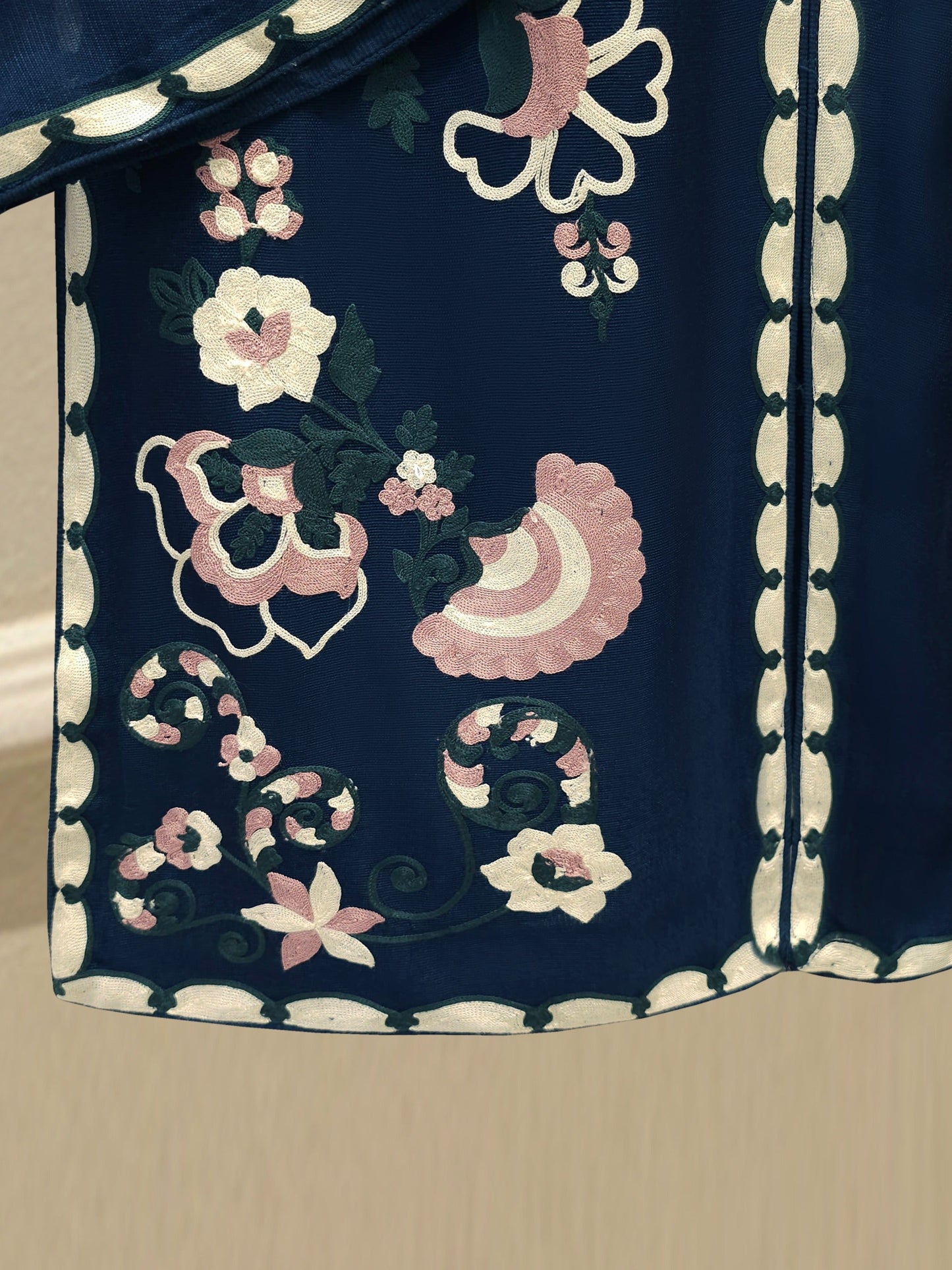 Pure Embroidered Cotton Net Suit | 3 Piece