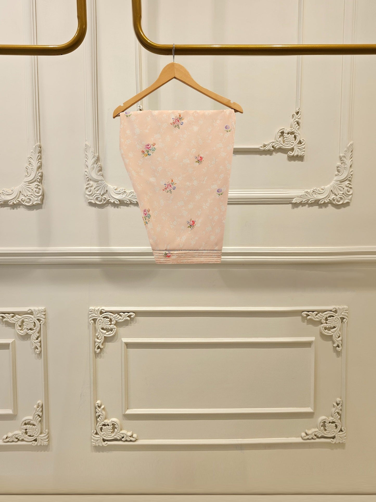 2 Piece - Embroidered Cambric Suit