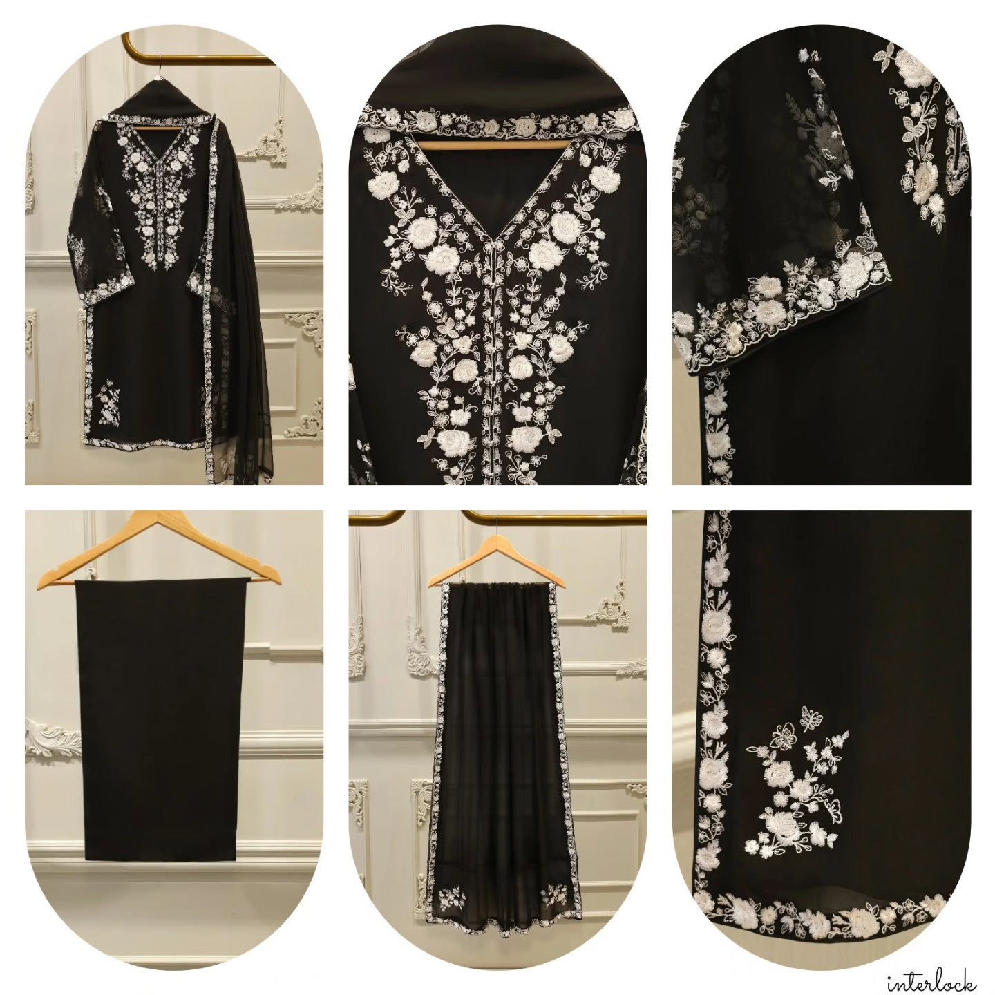 pure chiffon embroidery shirt with chiffon embroidery