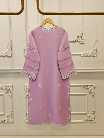 3 Piece - Pure Organza Embroidered Suit