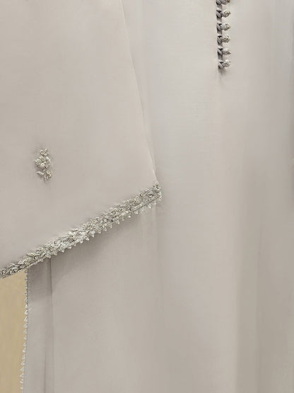 3 Piece - Pure Organza Embroidered Suit