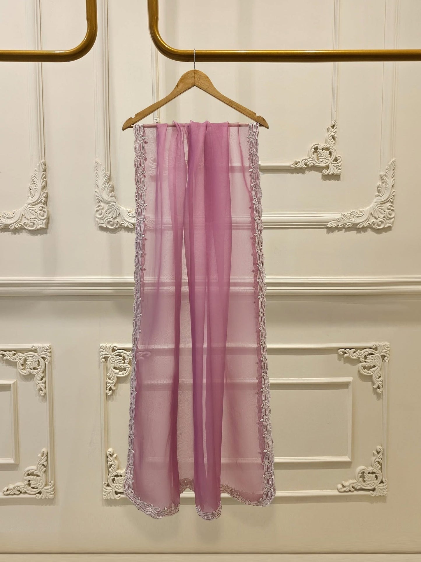 3 Piece - Pure Organza Embroidered Suit