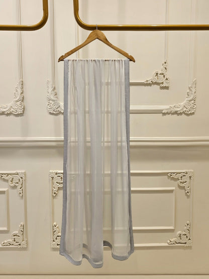 3 Piece - Pure Organza Embroidered Suit