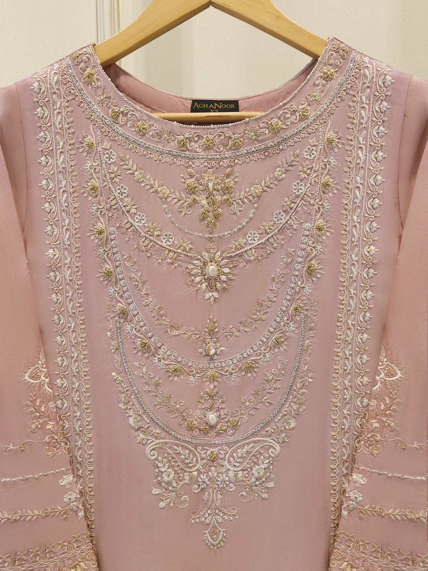 Pure Sheesha Silk Embroidered | 2 Piece