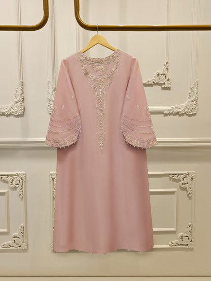 Pure Sheesha Silk Embroidered | 2 Piece