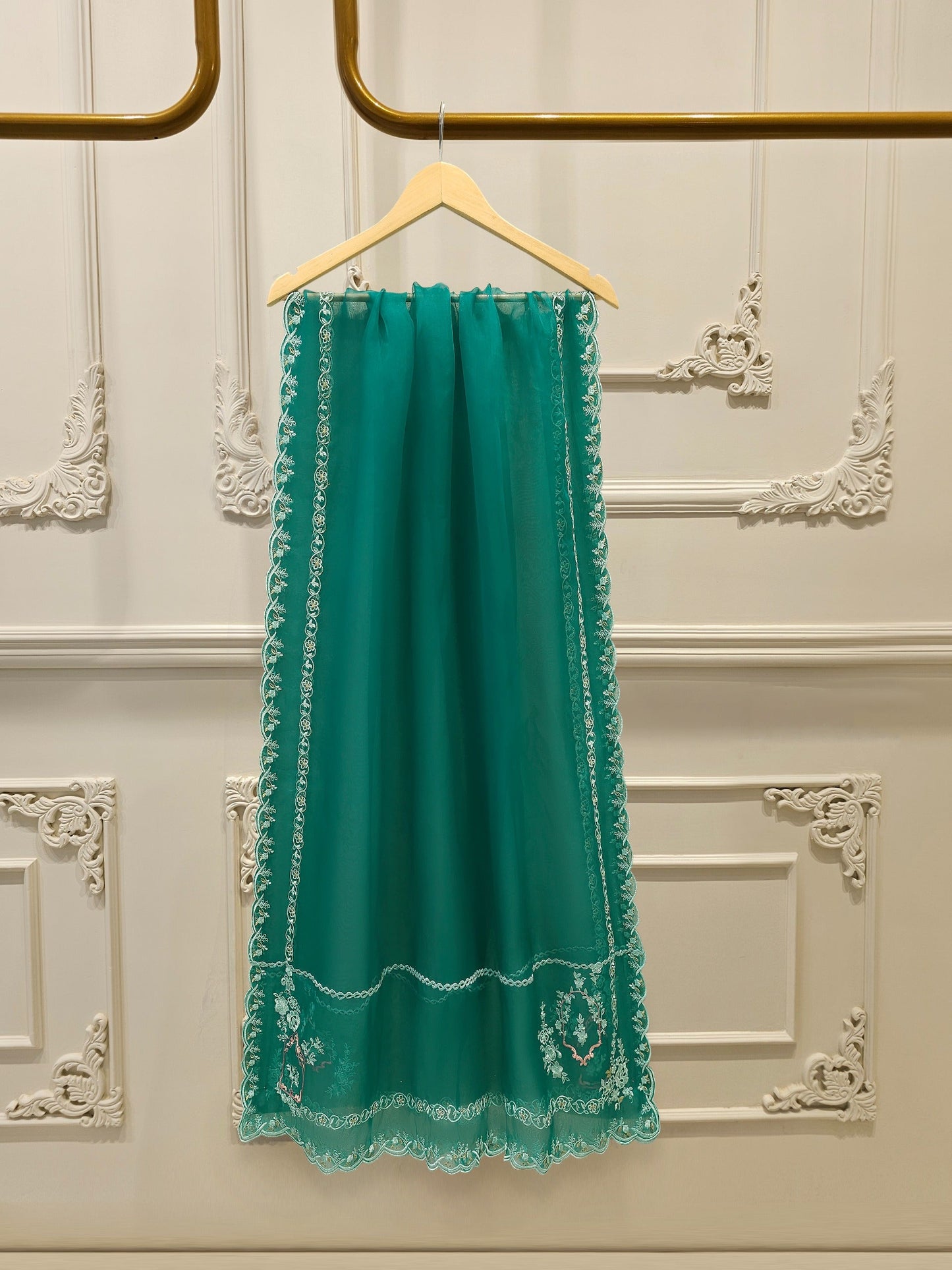 Pure Khaddi Silk Embroidered Suit | 2 Piece