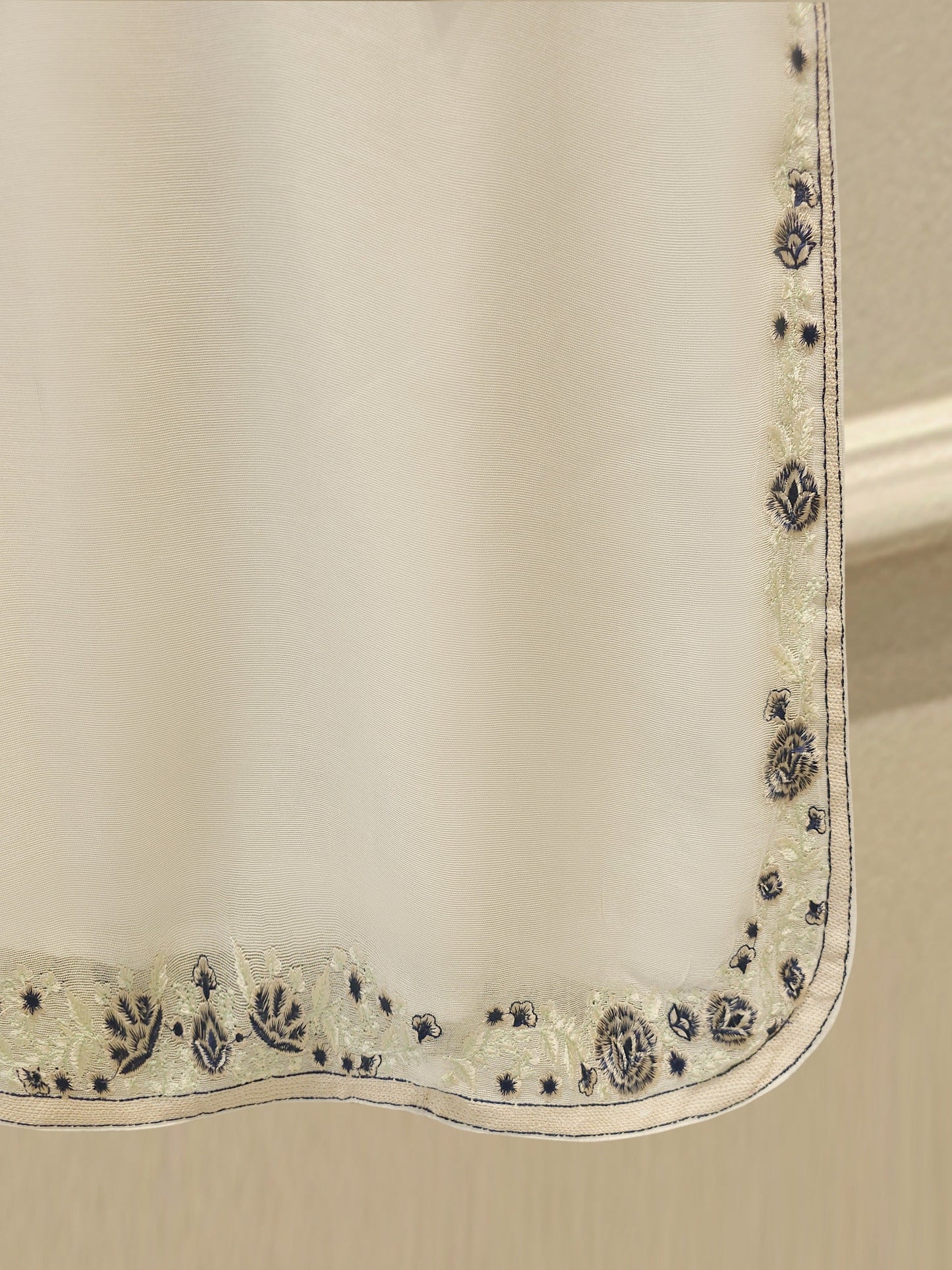 Pure Embroidered Cotton Net Suit | 3 Piece