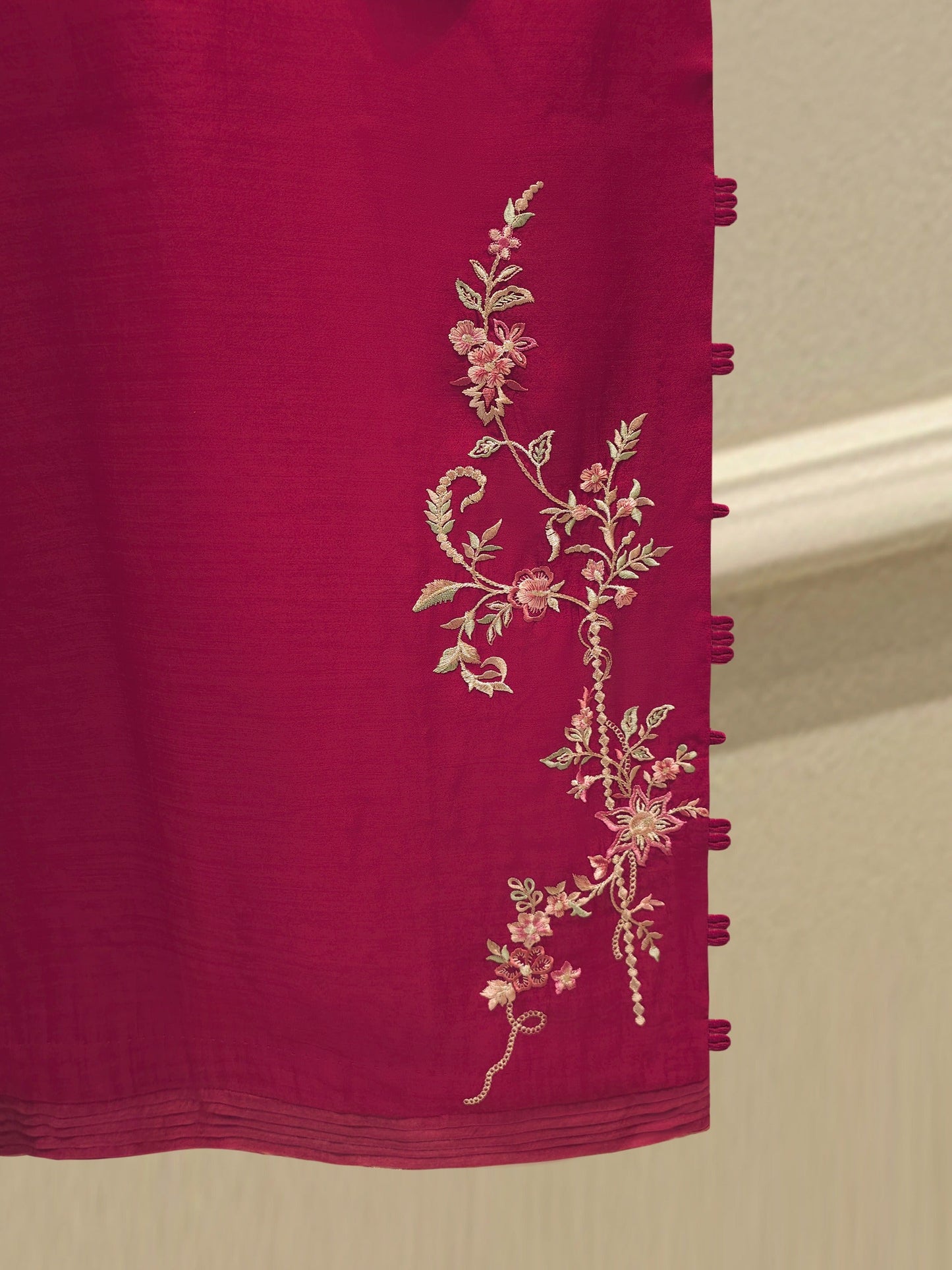 Pure Khaddi Silk Embroidered | 3 Piece