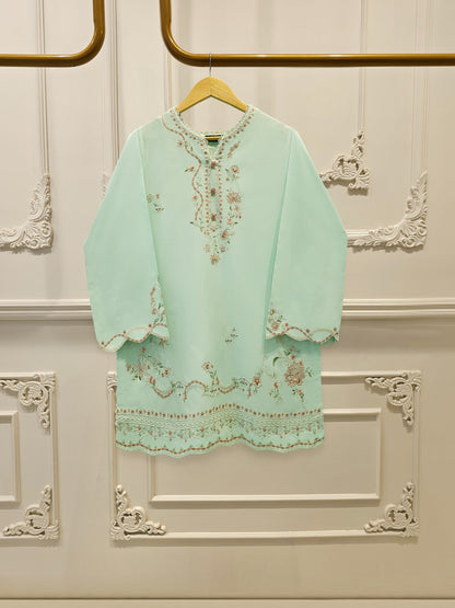 AghaNoor Embroidered Cambric | 2 Piece