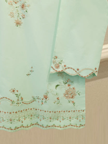 AghaNoor Embroidered Cambric | 2 Piece