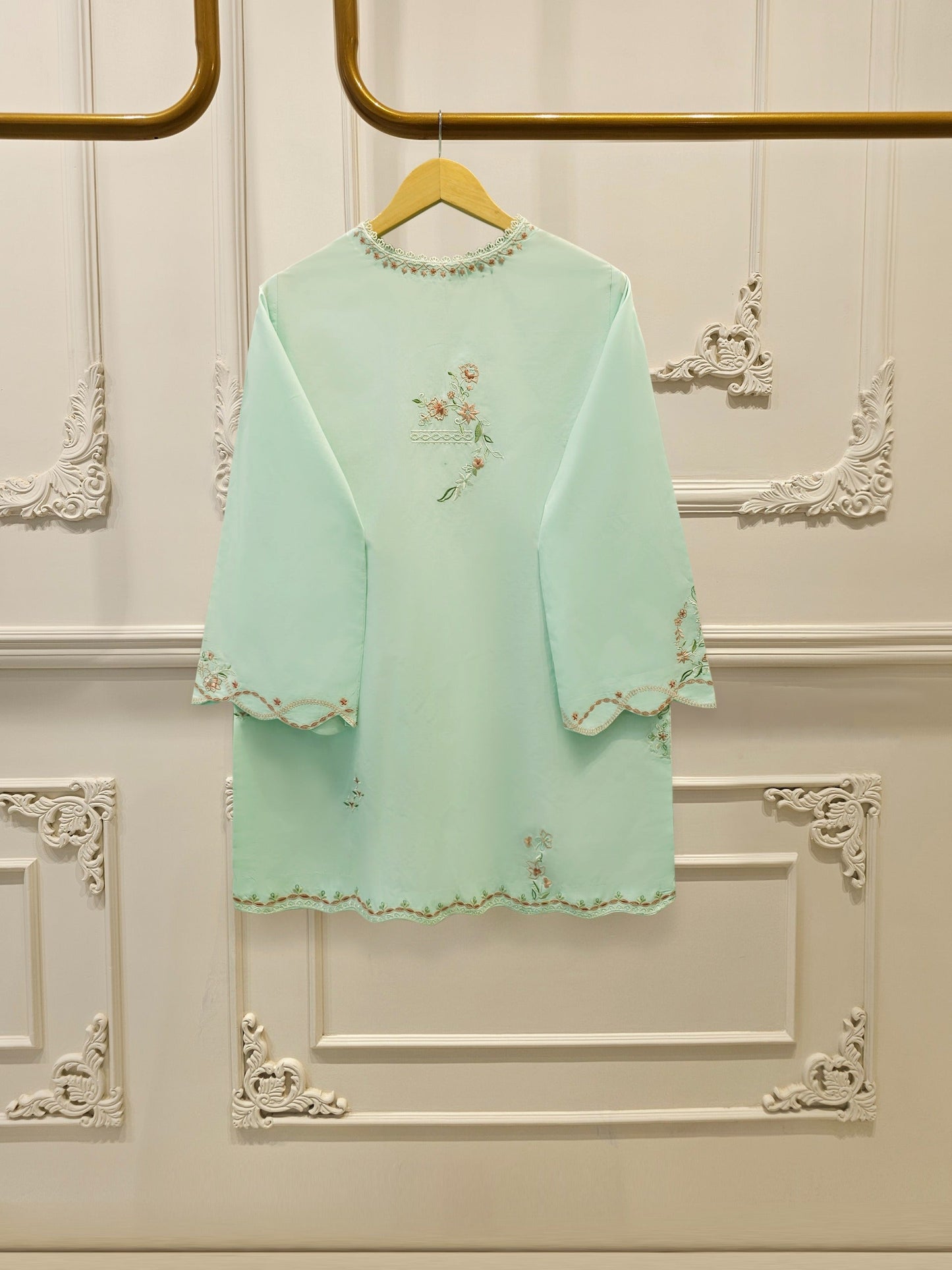 AghaNoor Embroidered Cambric | 2 Piece