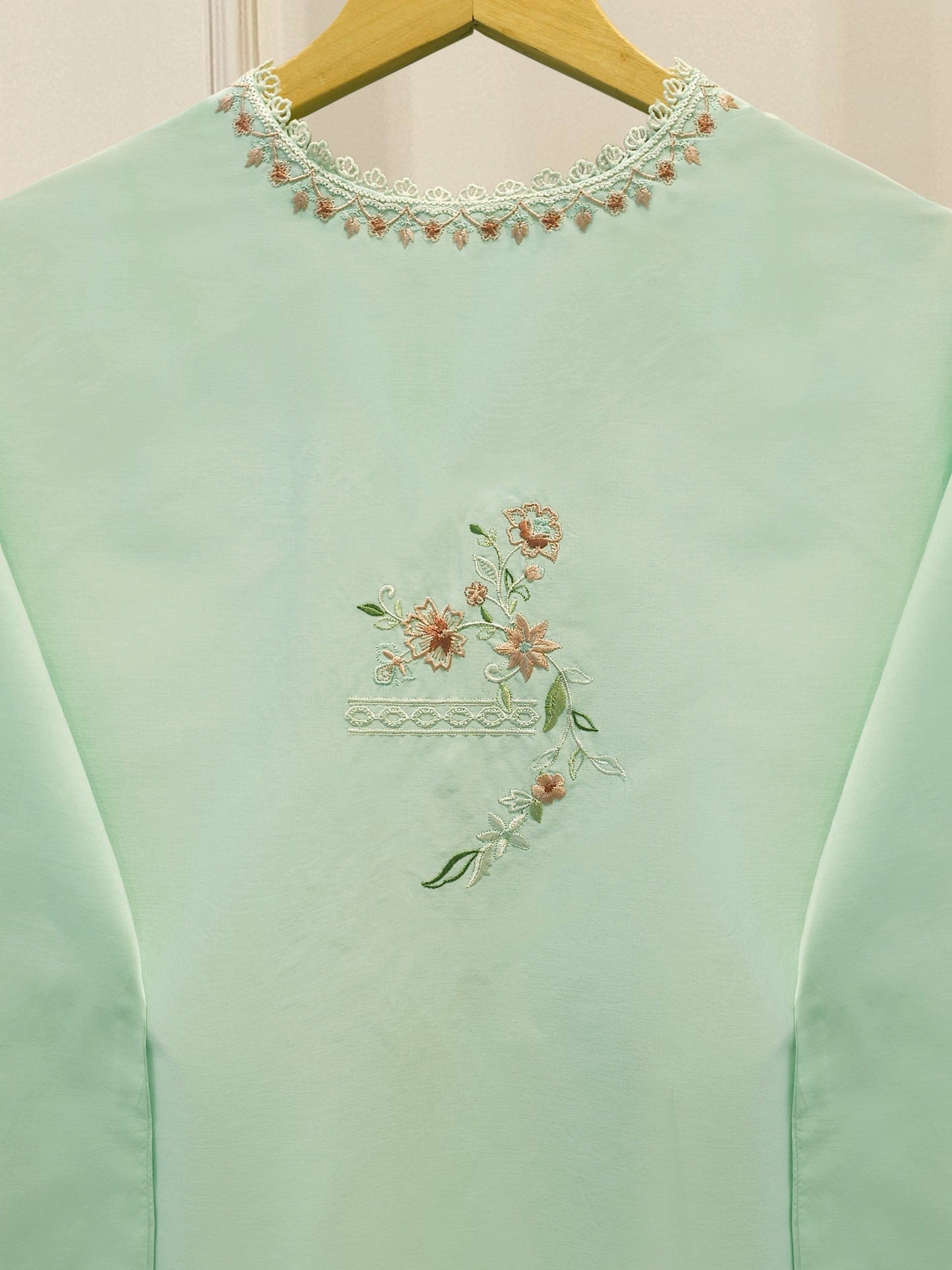 AghaNoor Embroidered Cambric | 2 Piece