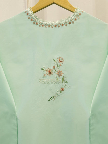 AghaNoor Embroidered Cambric | 2 Piece