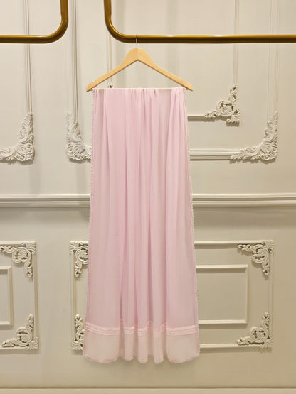 3 Piece - Pure Embroidered Cotton Net Suit