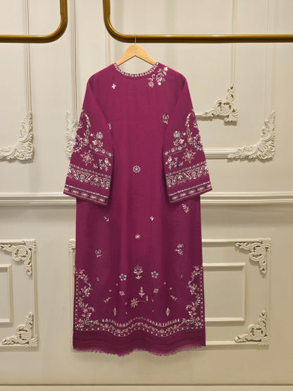 2 Piece - Embroidered Kora Cotton Suit