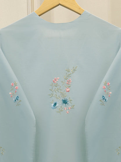3 Piece - Embroidered Cambric Suit
