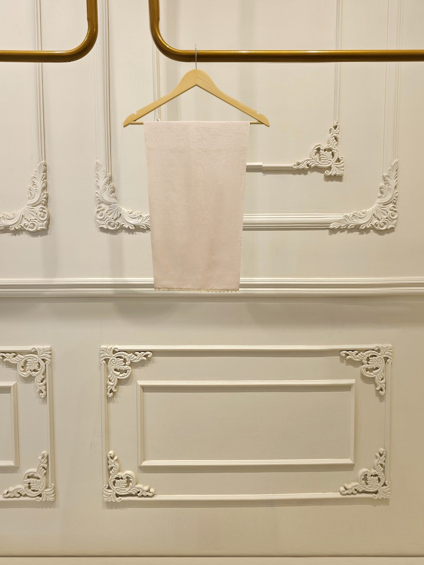 3 Piece - Pure Embroidered Cotton Net Suit