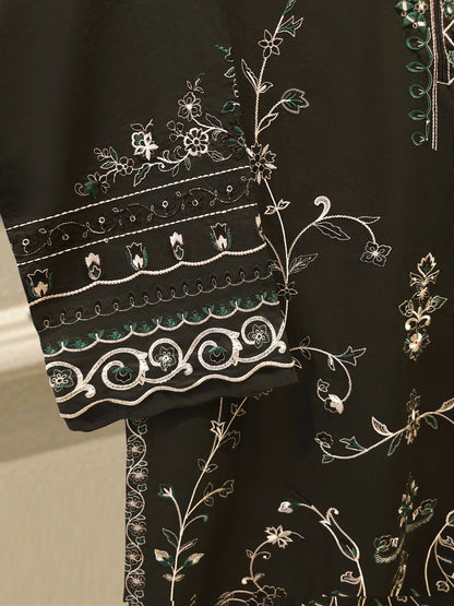 AGHA NOOR 2 Piece - Embroidered Cambric Suit