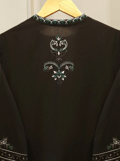AGHA NOOR 2 Piece - Embroidered Cambric Suit