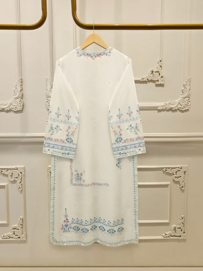 AGHA NOOR 2 Piece - Embroidered Cambric Suit