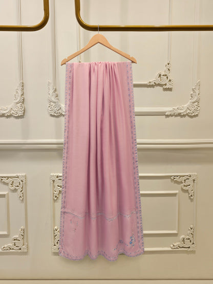 AGHA NOOR 2 Piece - Embroidered Cambric Suit