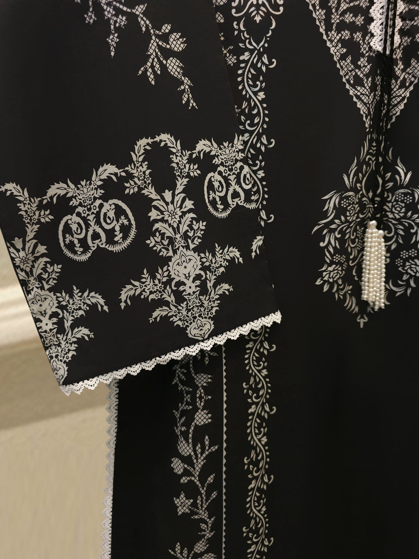 2-Piece Digital Printed Cambric Suit