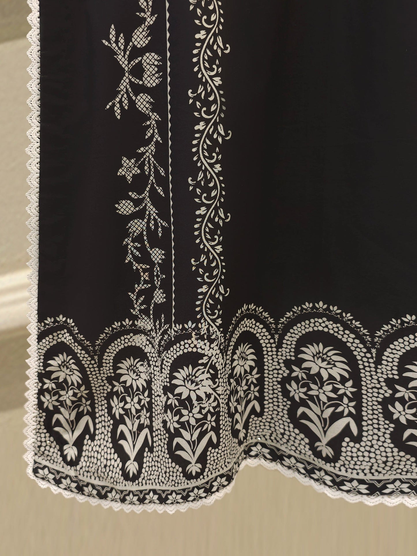 2-Piece Digital Printed Cambric Suit