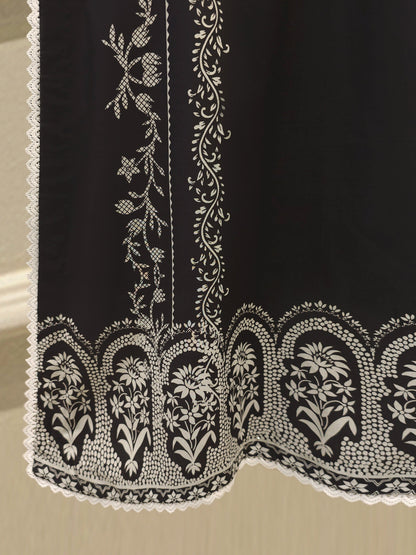 2-Piece Digital Printed Cambric Suit
