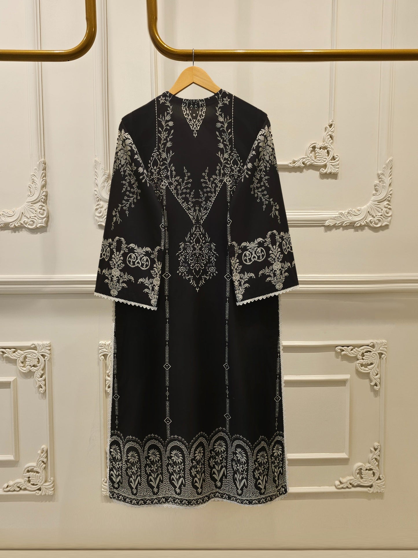 2-Piece Digital Printed Cambric Suit
