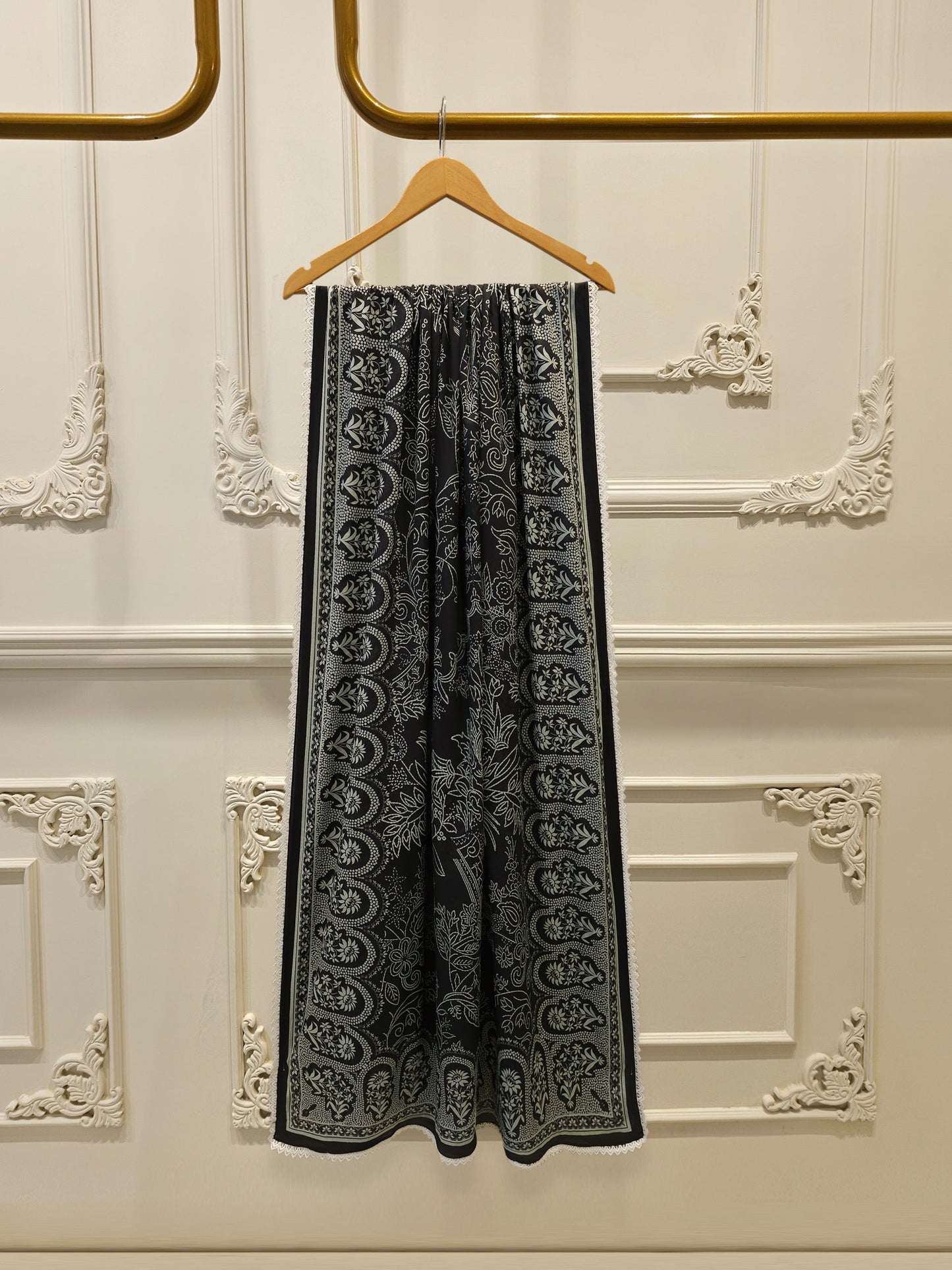 2-Piece Digital Printed Cambric Suit