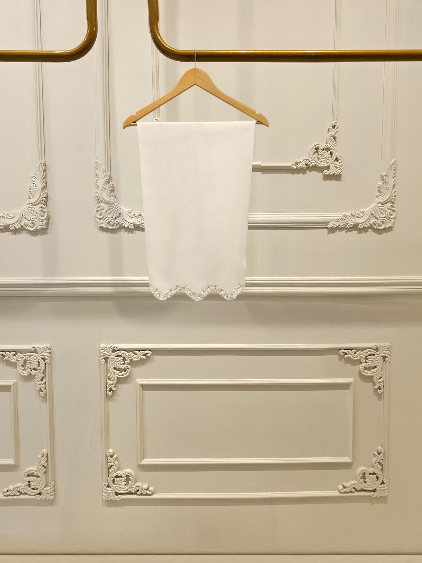 2 Piece - Embroidered Cambric Suit
