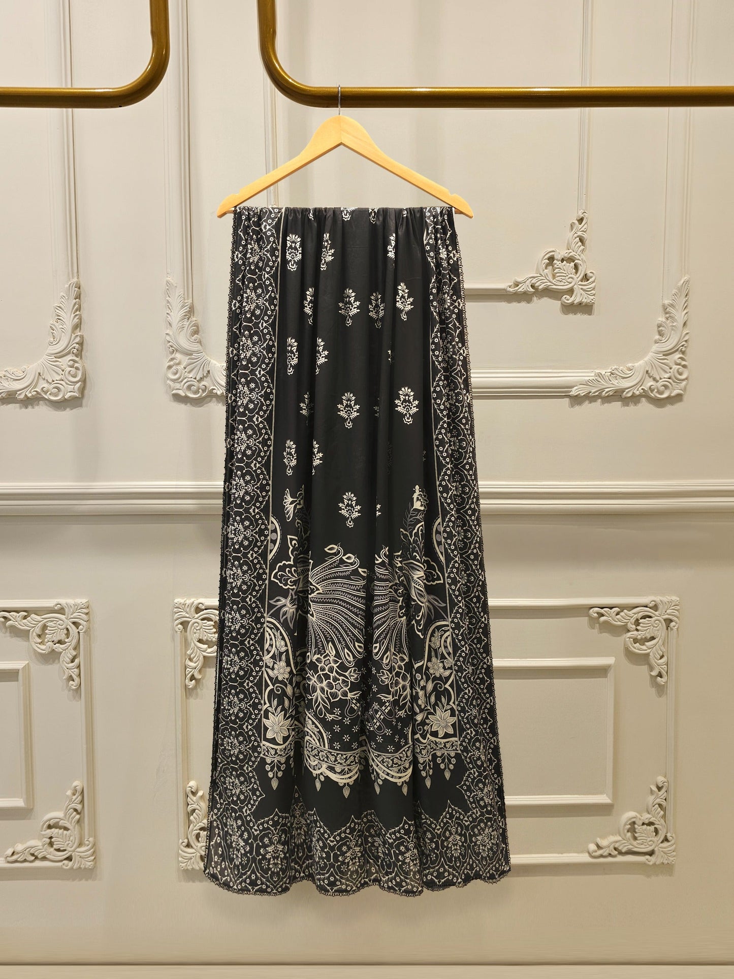 2-Piece Digital Printed Cambric Suit