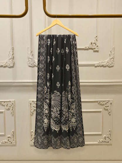 2-Piece Digital Printed Cambric Suit