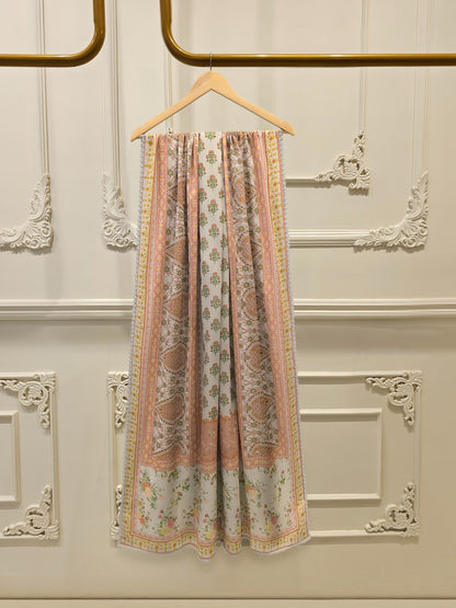 3 Piece - Embroidered Cambric Suit