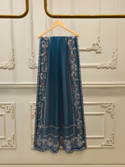 3 Piece - Pure Khaddi Silk Embroidered Suit