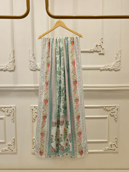 3 Piece - Embroidered Cambric Suit