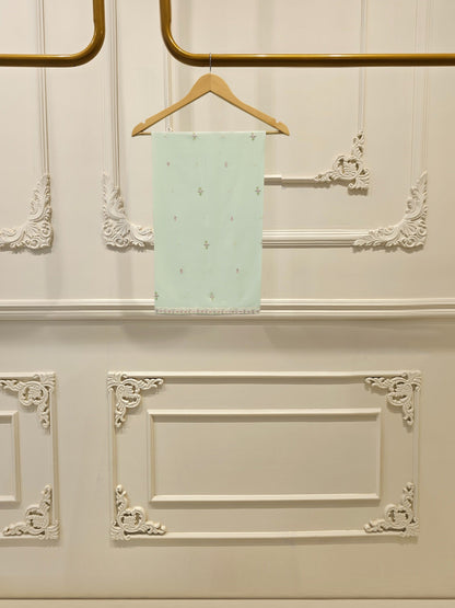 2 Piece - Embroidered Cambric Suit