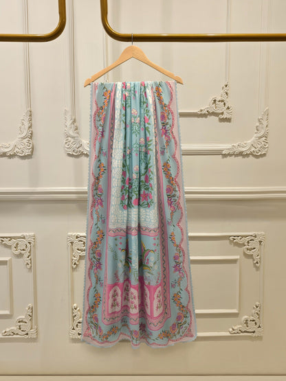 3 Piece - Embroidered Cambric Suit