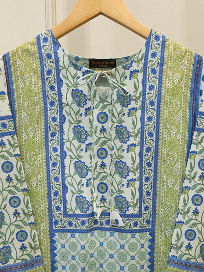 Elegant Digital Printed Cambric Shirt