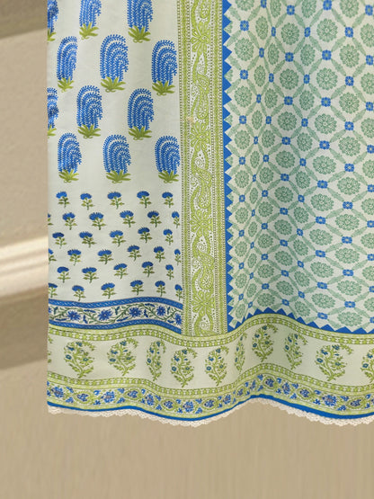 Elegant Digital Printed Cambric Shirt