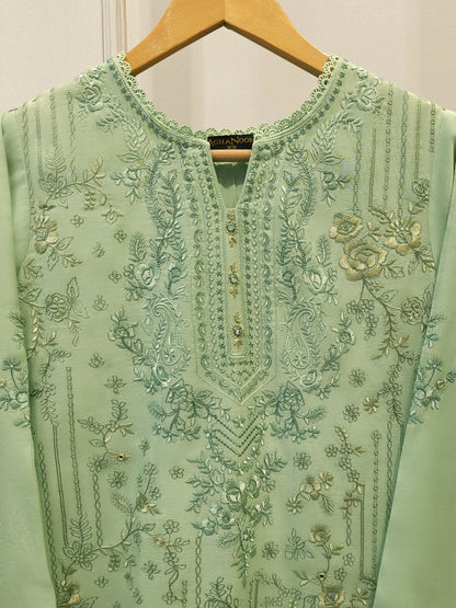 Embroidered Kora Cotton Shirt