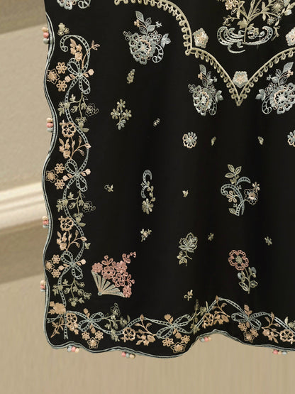 2 Piece - Embroidered Cambric Suit