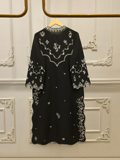 2 Piece - Embroidered Cambric Suit