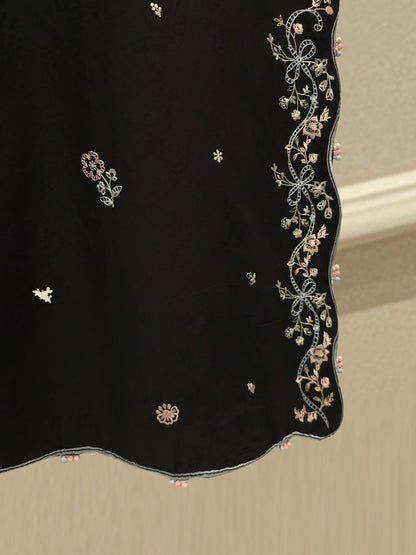2 Piece - Embroidered Cambric Suit