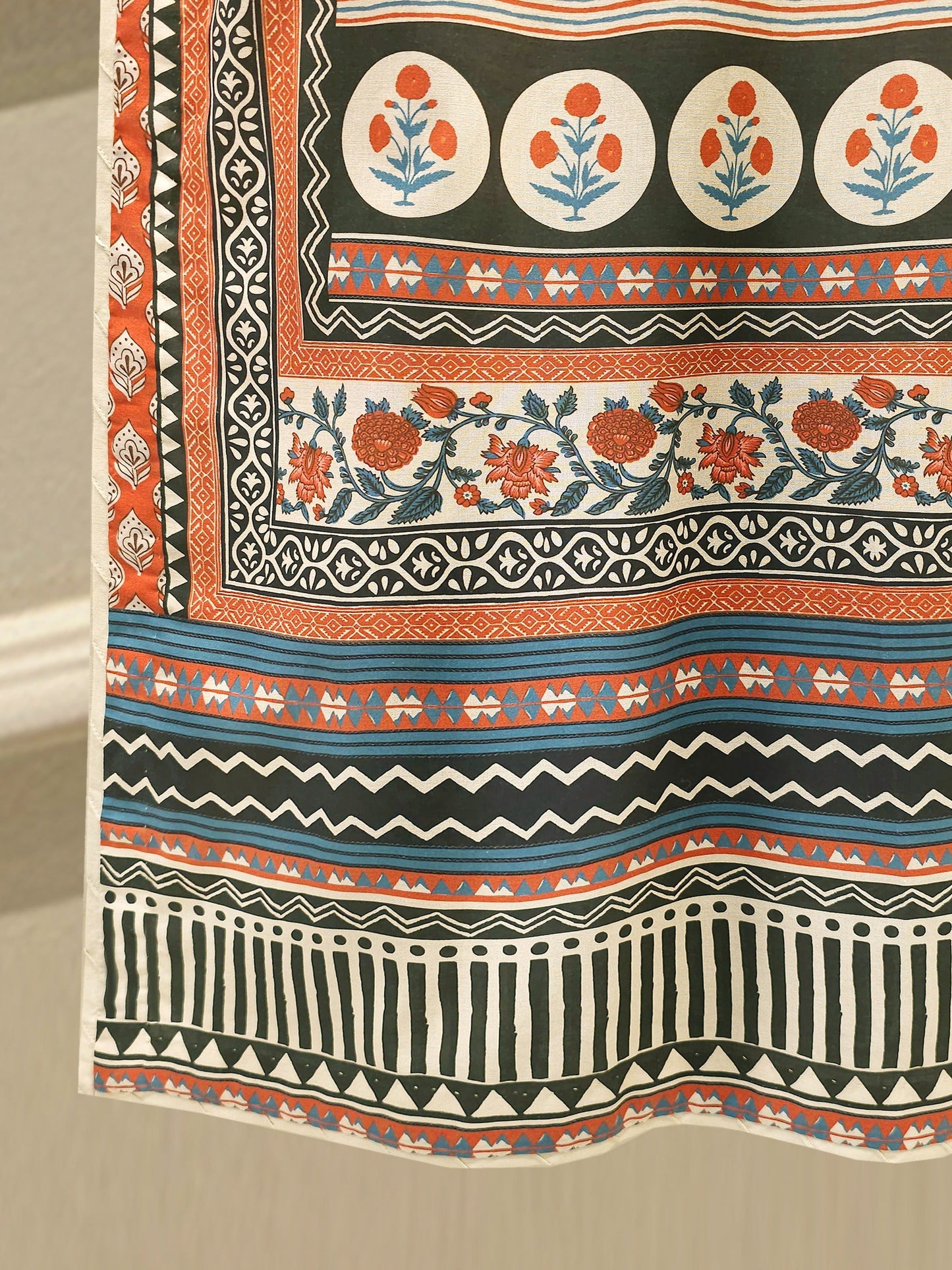 Elegant Digital Printed Cambric Shirt