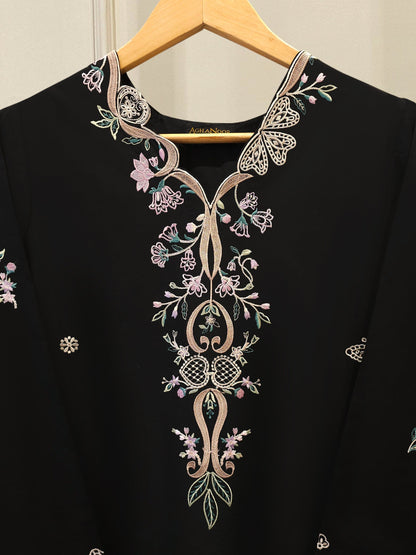 2 Piece - Embroidered Cambric Suit