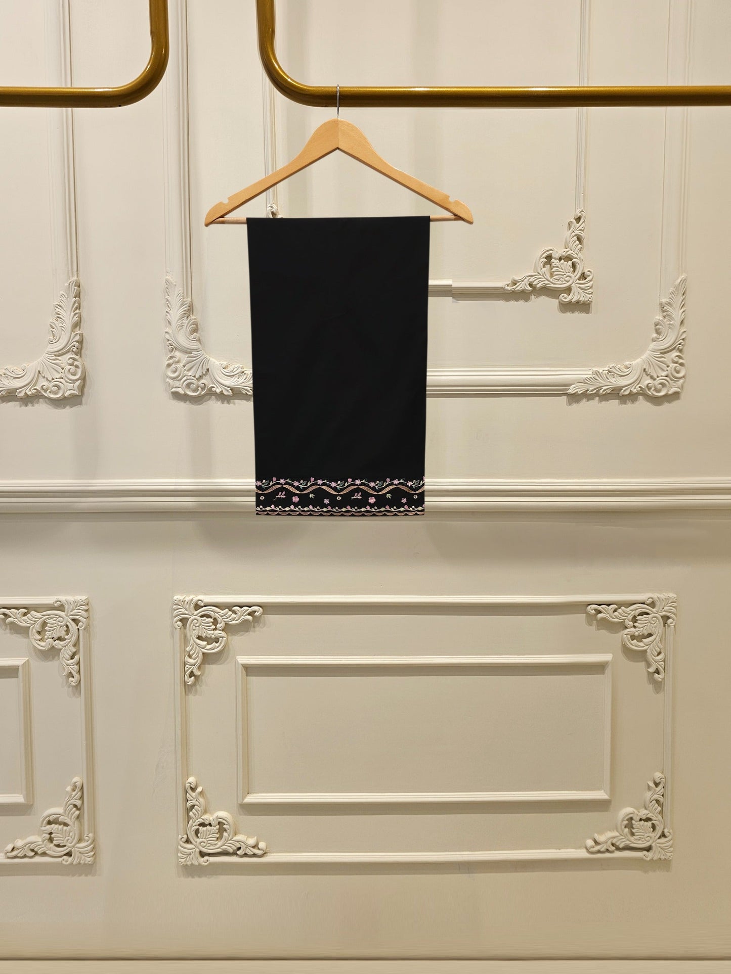 2 Piece - Embroidered Cambric Suit